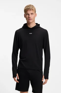 Active Hoodie mit Daumenlöchern und Feuchtigkeitsmanagement