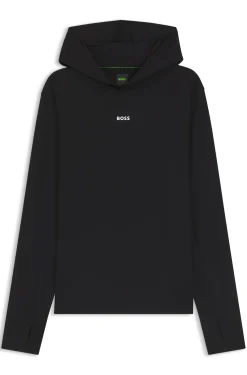 Active Hoodie mit Daumenlöchern und Feuchtigkeitsmanagement