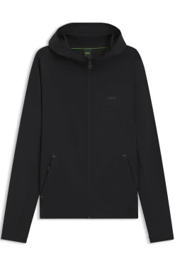 Active Hoodie mit Reißverschluss und reflektierendem Branding