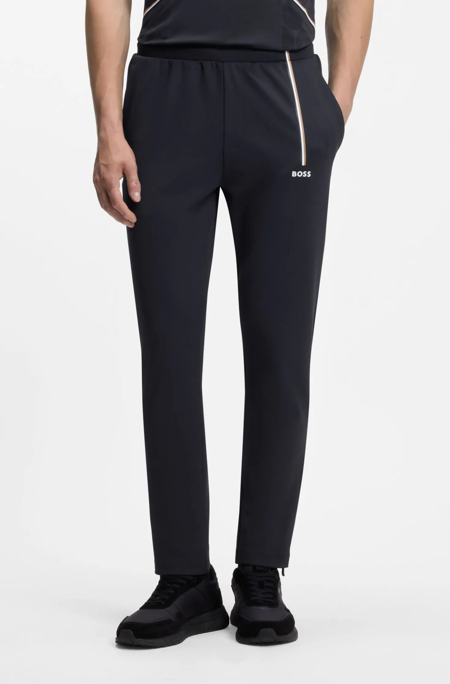 Active Jogginghose aus thermoregulierendem Stretch-Gabardine