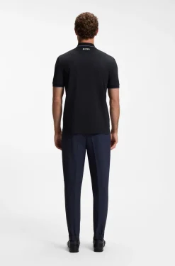 Active Paddy Regular-Fit Poloshirt aus schnell trocknendem Stretch-Piqué