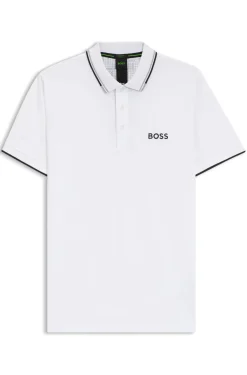 Active Paddy Regular-Fit Poloshirt aus schnell trocknendem Stretch-Piqué