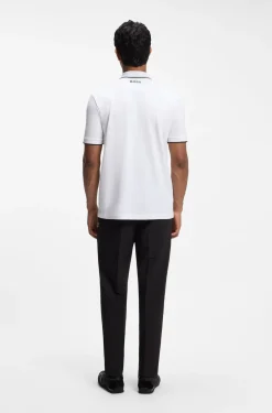 Active Paddy Regular-Fit Poloshirt aus schnell trocknendem Stretch-Piqué