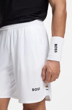 Active Schnell trocknende Shorts aus Stretch-Gewebe mit Taschen