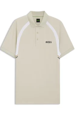 Active Slim-Fit Poloshirt aus schnell trocknendem Stretch-Gewebe