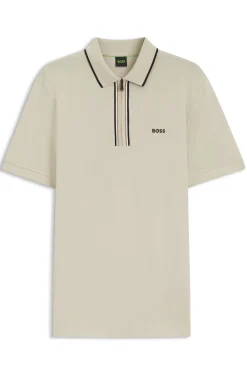 Active Slim-Fit Poloshirt aus feuchtigkeitsregulierender Stretch-Baumwolle