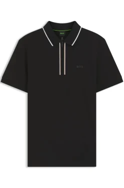 Active Slim-Fit Poloshirt aus feuchtigkeitsregulierender Stretch-Baumwolle