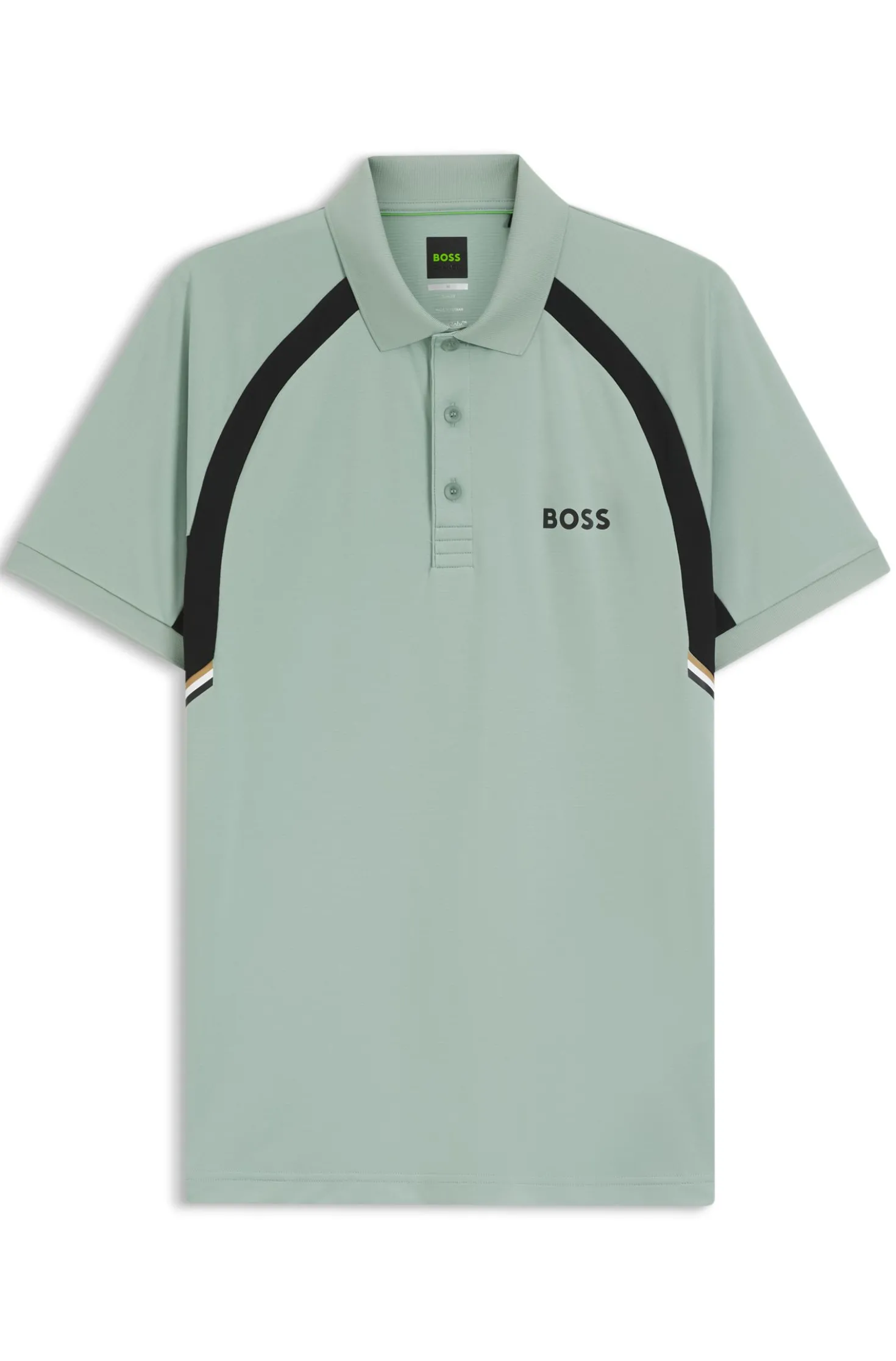 Active Slim-Fit Poloshirt aus schnell trocknendem Stretch-Gewebe