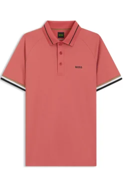 Active Slim-Fit Poloshirt mit Logo-Details