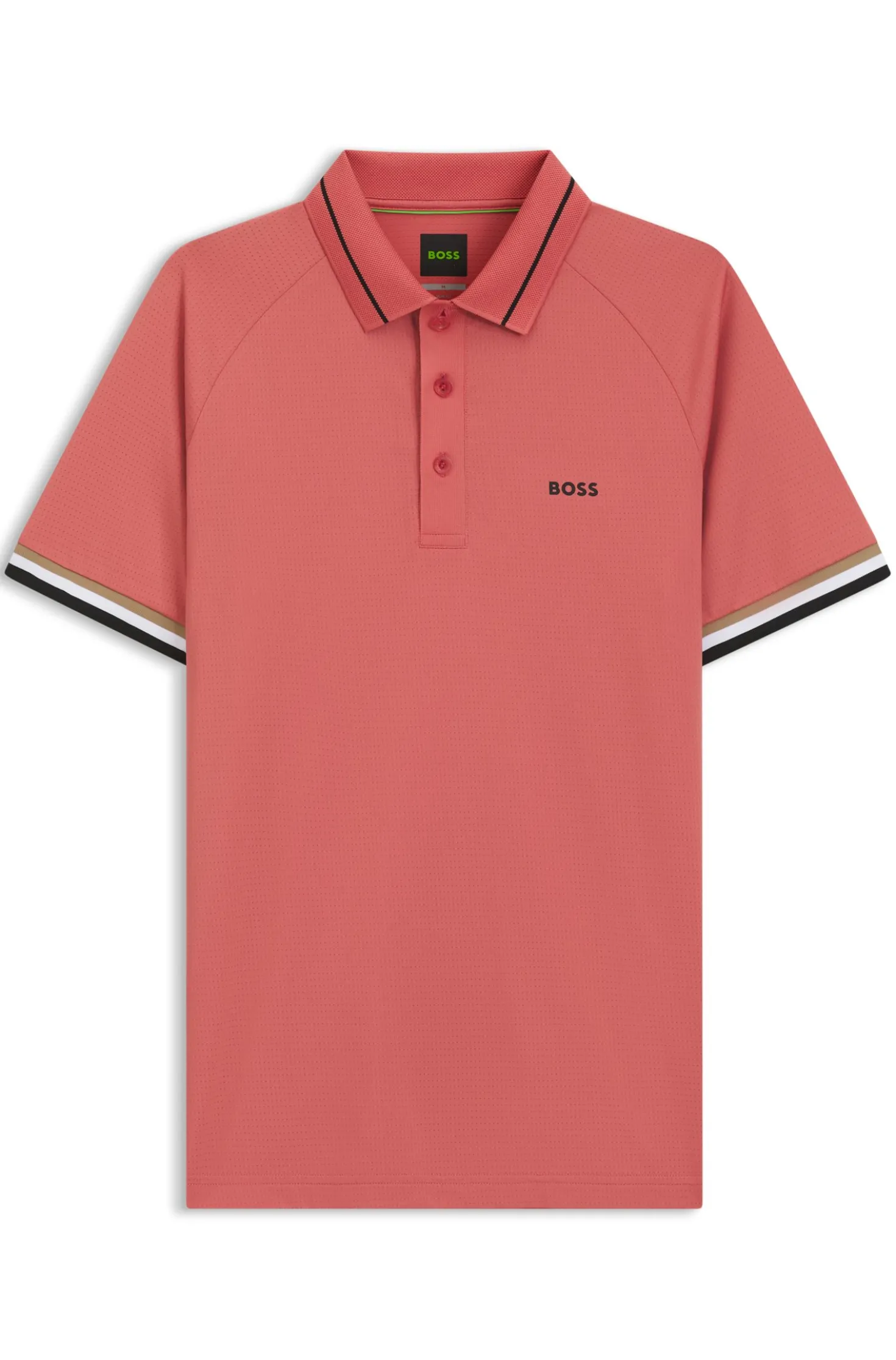 Active Slim-Fit Poloshirt mit Logo-Details