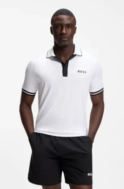 Active Slim-Fit Poloshirt mit feuchtigkeitsableitenden Eigenschaften