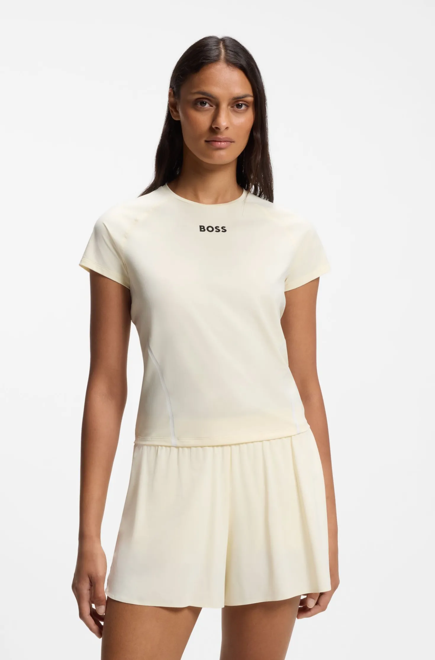 Active Slim-Fit T-Shirt mit feuchtigkeitsableitenden Eigenschaften
