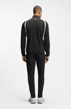 Active Sweatjacke mit Reißverschluss und temperaturausgleichender Performance