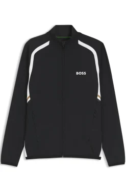 Active Sweatjacke mit Reißverschluss und temperaturausgleichender Performance