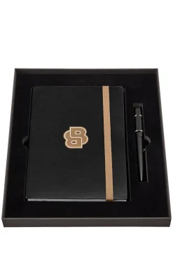 A5 notebook and ballpoint pen gift set