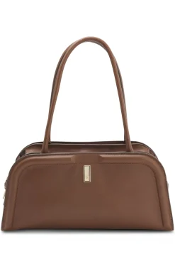 Ariell Bowling-Tasche aus Leder mit Double-B-Monogramm