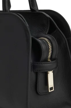 Ariell Bowling-Tasche aus Leder mit Double-B-Monogramm