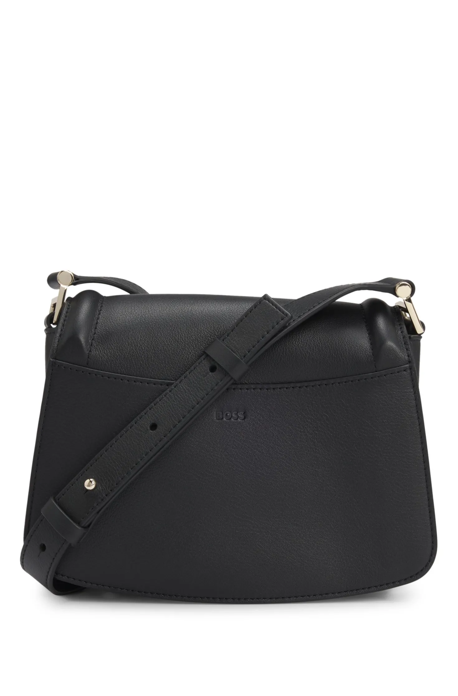 Ariell Saddle-Bag aus genarbtem Leder
