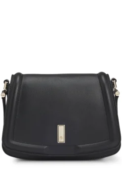 Ariell Saddle-Bag aus genarbtem Leder