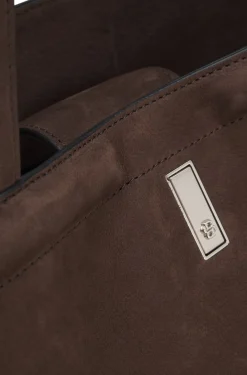 Ariell Shopper aus Nubukleder mit Double-B-Monogramm