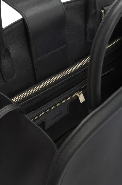 Ariell Tote Bag aus genarbtem Leder mit abnehmbarem Riemen