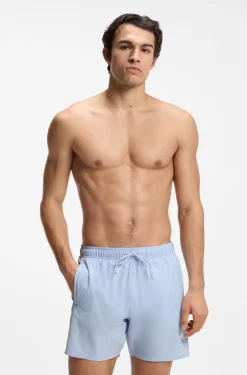 Badeshorts mit Signature-Streifen und Logo