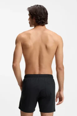 Badeshorts mit Signature-Streifen und Logo