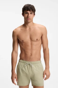 Badeshorts mit Signature-Streifen und Logo