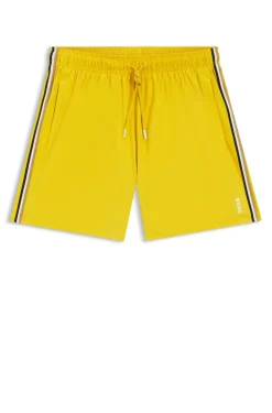 Badeshorts mit Signature-Streifen und Logo