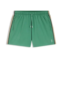 Badeshorts mit Signature-Streifen und Logo