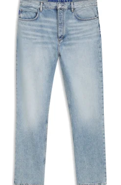 Baggy-Fit Jeans aus schwerem Baumwoll-Denim