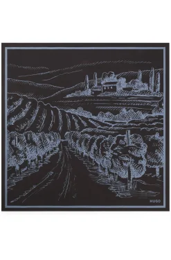 Bandana mit Landschafts-Print