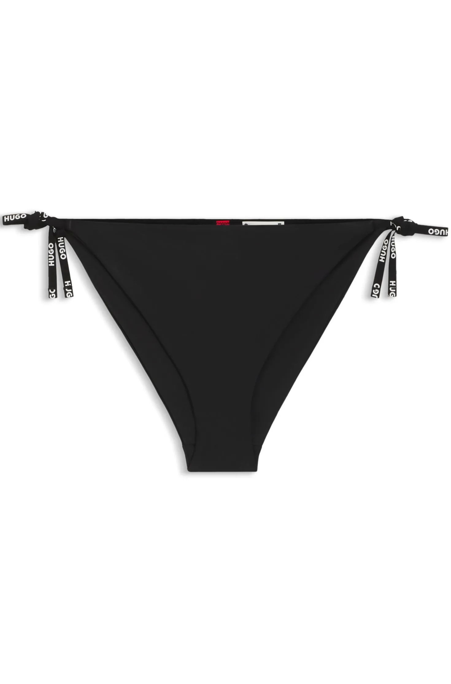 Bikinihose mit Logo-Bändern