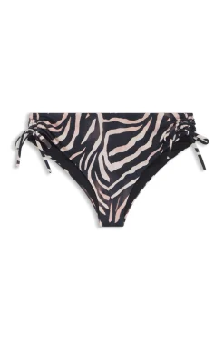 Bikinihose mit Print und Stack-Logo-Detail