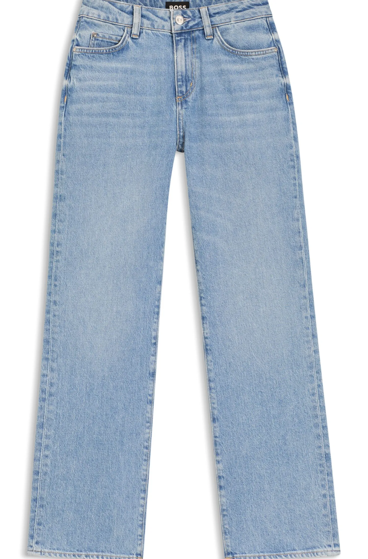Blaue Slim-Fit Jeans aus bequemem Stretch-Denim