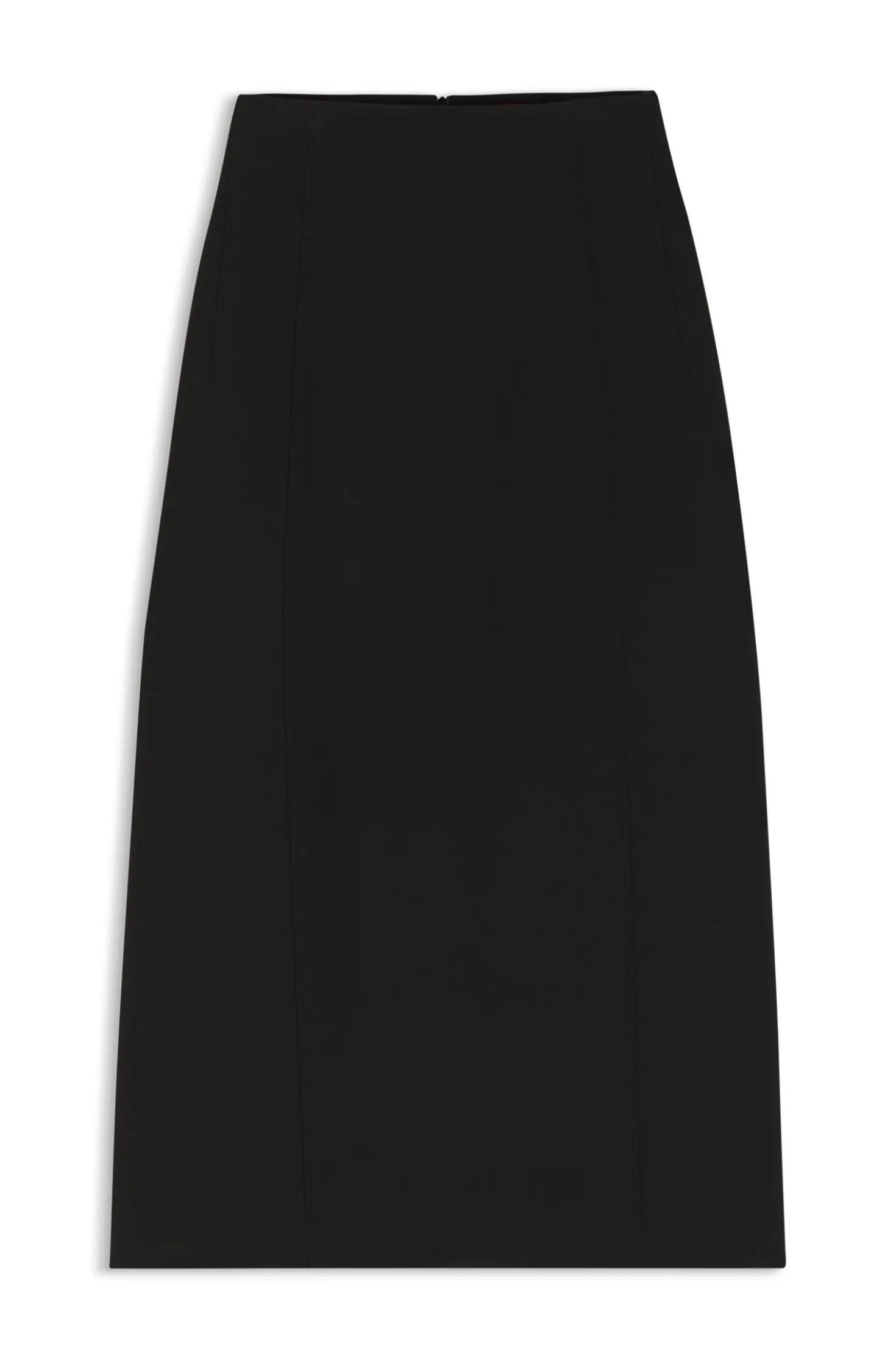 Bleistiftrock aus Stretch-Twill