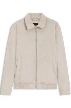 Blouson aus weichem Veloursleder