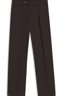 BOSS BY BECKHAM Bundfaltenhose aus Baumwolle