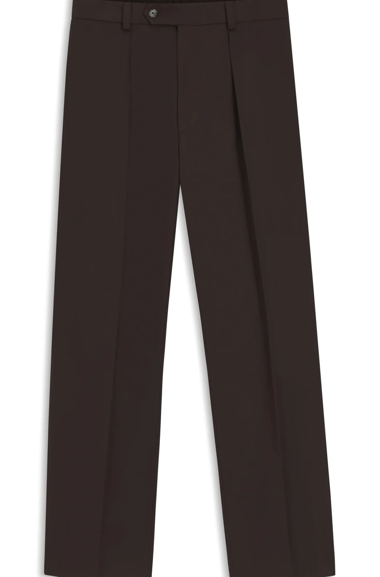 BOSS BY BECKHAM Bundfaltenhose aus Baumwolle