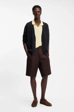 BOSS BY BECKHAM Cardigan aus Baumwoll-Mix