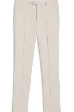 BOSS BY BECKHAM Fein gemusterte Slim-Fit Hose