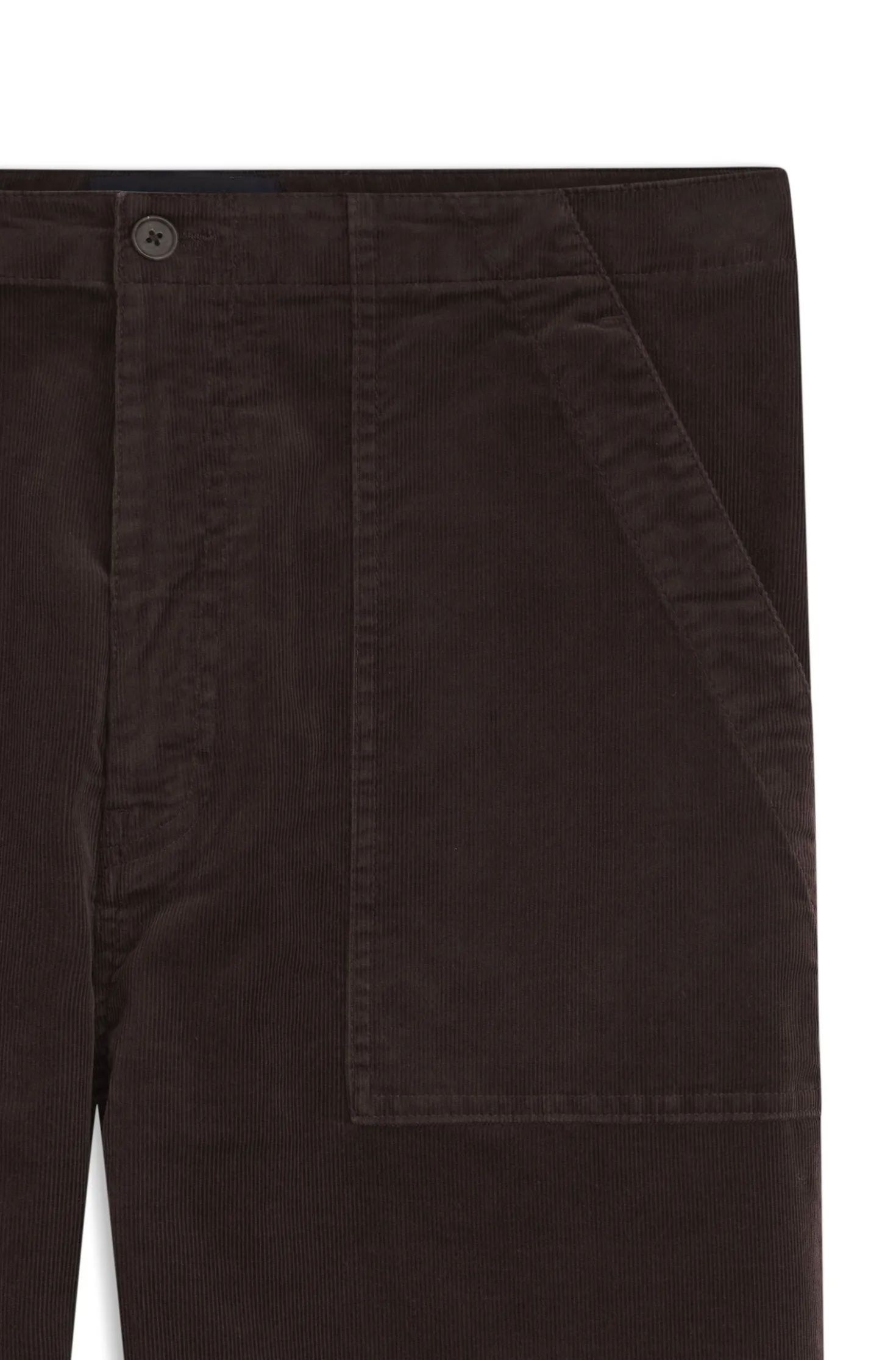 BOSS BY BECKHAM Hose aus Stretch-Baumwoll-Cord