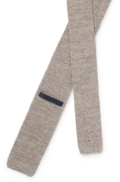BOSS BY BECKHAM Krawatte mit Leinen und Tussahseide