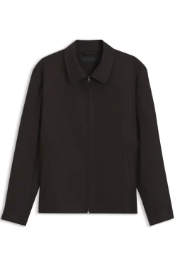 BOSS BY BECKHAM Relaxed-Fit Jacke aus Leinen