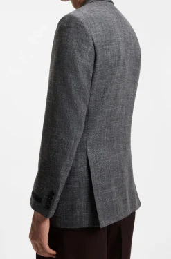 BOSS BY BECKHAM Sakko aus Wolle, Seide, Leinen und Kaschmir
