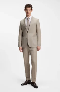 BOSS BY BECKHAM Slim-Fit Sakko aus Schurwolle