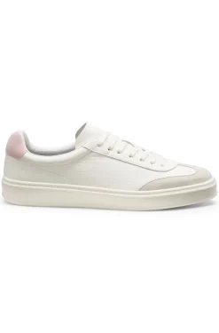 BOSS BY BECKHAM Sneakers aus Leder und Veloursleder