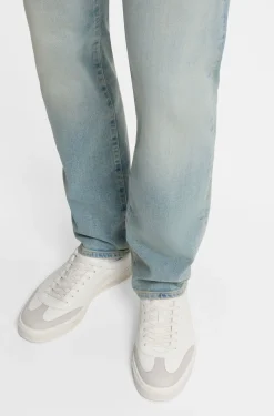 BOSS BY BECKHAM Sneakers aus Leder und Veloursleder