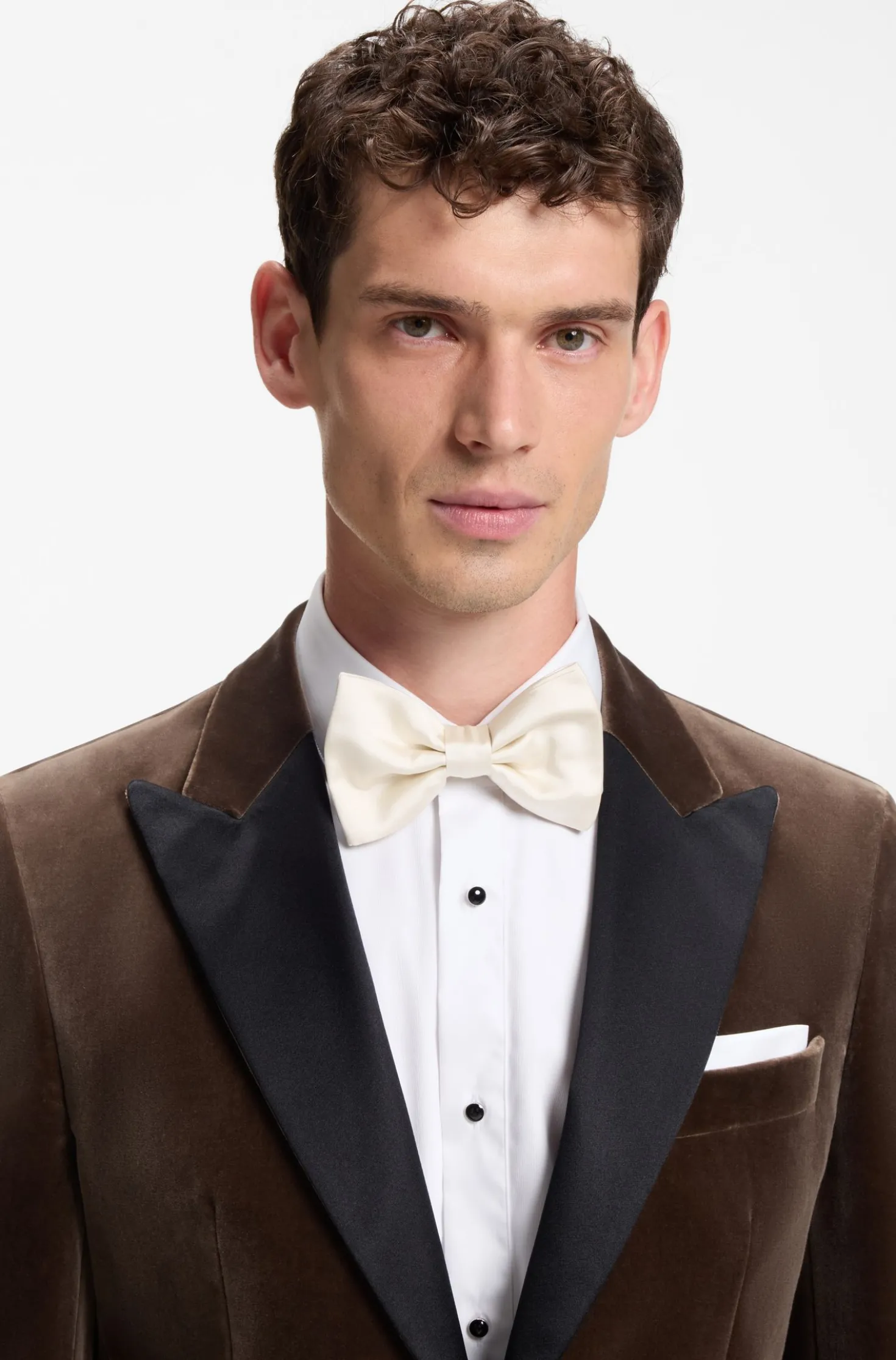 BOSS ONE Fliege aus Seiden-Jacquard