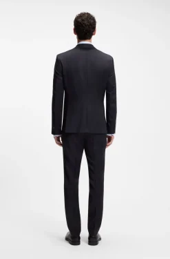 BOSS ONE Regular-Fit Sakko aus Schurwoll-Serge